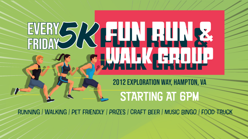 Every Friday 5k Running and Walking Club